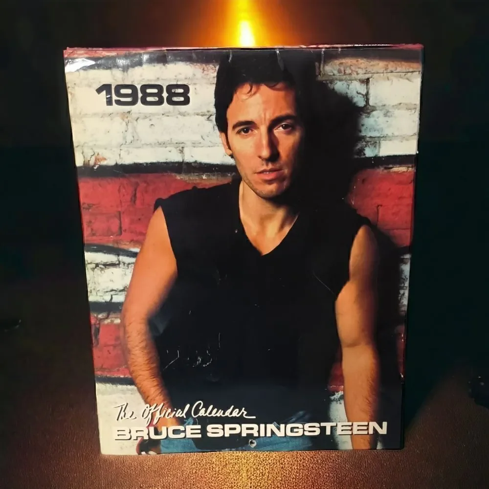 Bruce Springsteen 1988 Official Calendar Vintage Wall Decor Large Paper Photos. - Picture 13 of 16